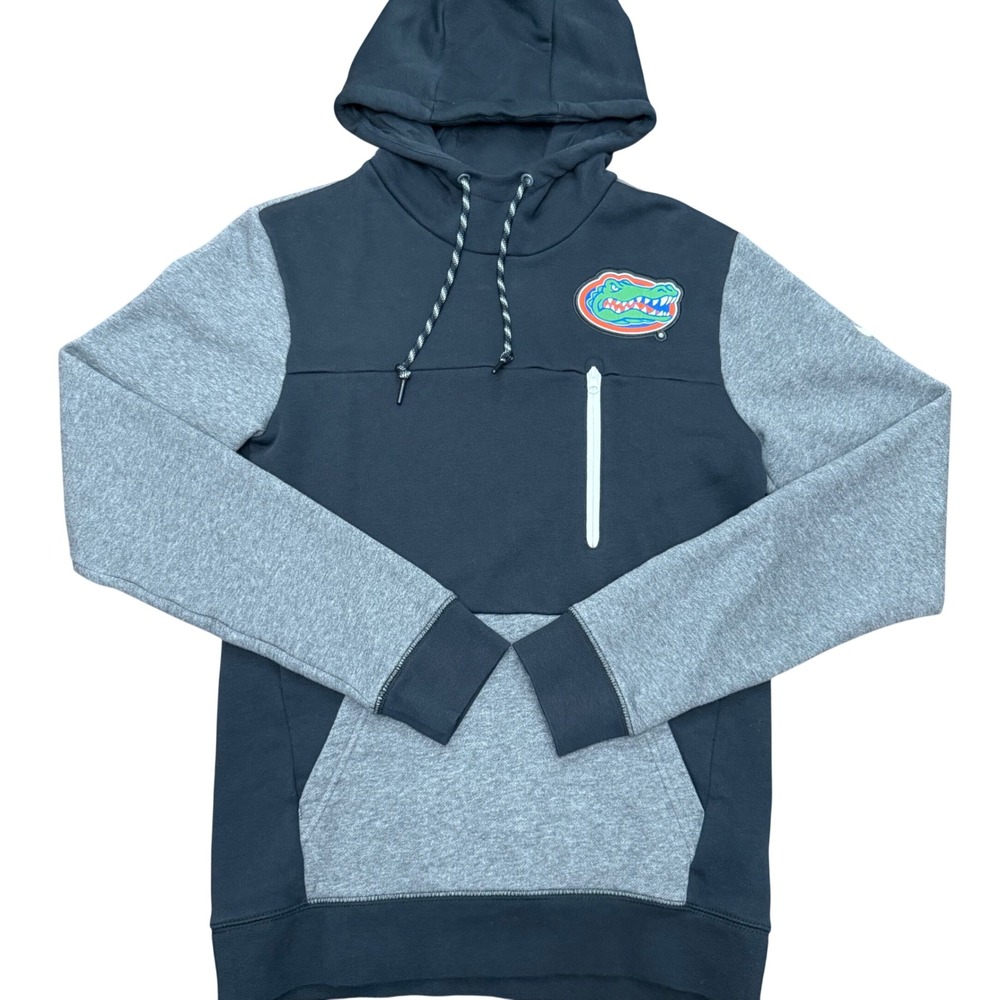 Nike Florida Gators Hoodie Mens Small Black Grey Color Block Fleece M31983D NCAA